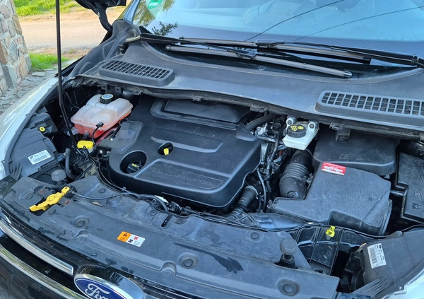 Ford Kuga cena 52900 przebieg: 159000, rok produkcji 2014 z Szczucin małe 562